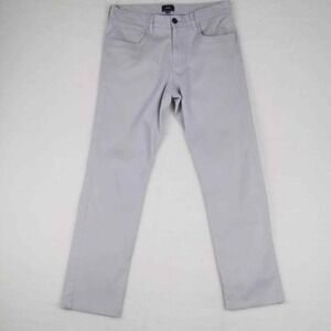 Vince Chino Pants Size 30 Khaki Mid Rise Slim Fit Cotton Blend Pocket Crop Ankle